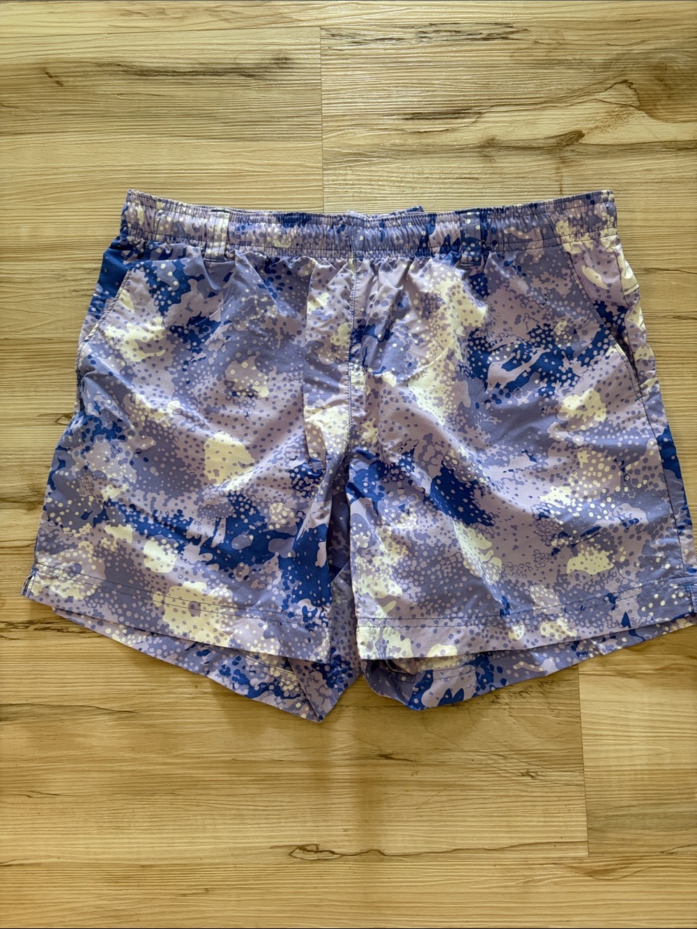 Women’s Columbia Women's Purple, Lavender and White Print Athletic Shorts